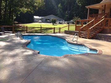 Fiberglass Pools for Montgomery Alabama