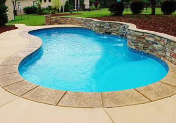 fiberglass pools nashville tn custom pool installing installation