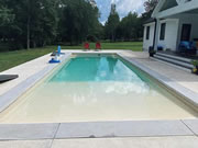 14' x 36' Beach Entry  Fiberglass Pool