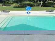 14' x 36' Beach Entry  Fiberglass Pool