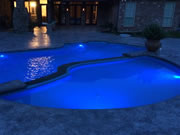 Large Freeform Tanning Ledge Fiberglass Pool