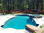 Atlantic Fiberglass Pool