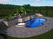 Cancun Fiberglass Pool Cancun Fiberglass Pool