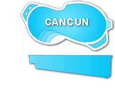 Cancun Fiberglass Pool