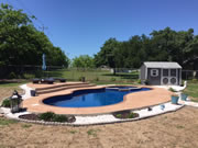 Cascade Fiberglass Pool