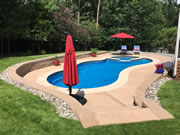 Cascade Fiberglass Pool