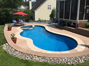 Cascade Fiberglass Pool