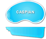 Caspian Fiberglass Pool