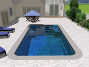 Hampton Fiberglass Pool