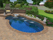 Hawaiian Fiberglass Pool