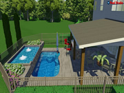 Martinique Fiberglass Pool Martinique Fiberglass Pool