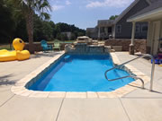 Mediterranean Fiberglass Pool