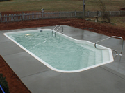 Mediterranean Fiberglass Pool Mediterranean Fiberglass Pool