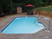 Mediterranean Fiberglass Pool