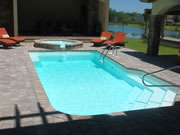 Mediterranean Fiberglass Pool Mediterranean Fiberglass Pool
