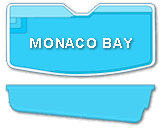 Monaco Bay Fiberglass Pool