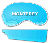 Monterey Fiberglass Pool