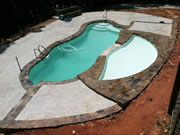 Moroccan Fiberglass Pool