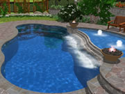 Moroccan Fiberglass Pool Moroccan Fiberglass Pool