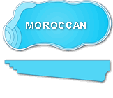 Moroccan Fiberglass Pool Moroccan Fiberglass Pool