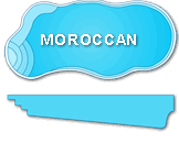 Moroccan Fiberglass Pool