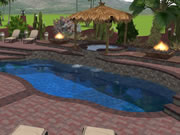 Moroccan Fiberglass Pool