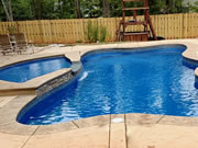 Paradise Bay Fiberglass Pool