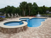 Paradise Bay Fiberglass Pool