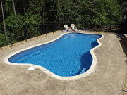 Paradise Bay Fiberglass Pool