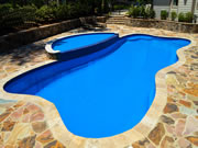 Paradise Bay Fiberglass Pool