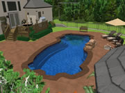 Rio Grande Fiberglass Pool