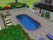 Riviera Fiberglass Pool