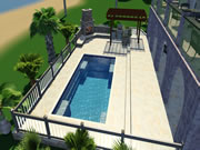 Seaside Fiberglass Pool