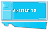 Spartan 16 Fiberglass Pool Spartan 16 Fiberglass Pool