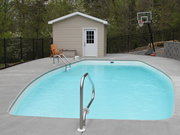 Sunset Cay Fiberglass Pool