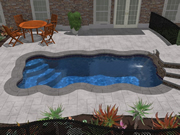 Tybee Fiberglass Pool